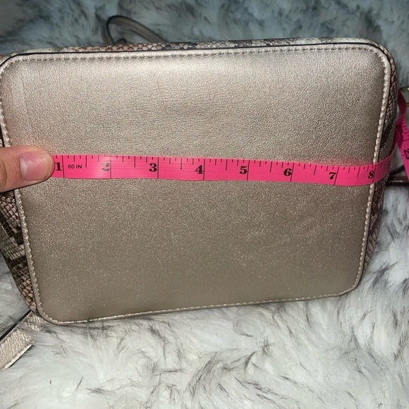 Snake bag and pouch snake crossbody tote bag and golden zipper pouch - Picture 16 of 16